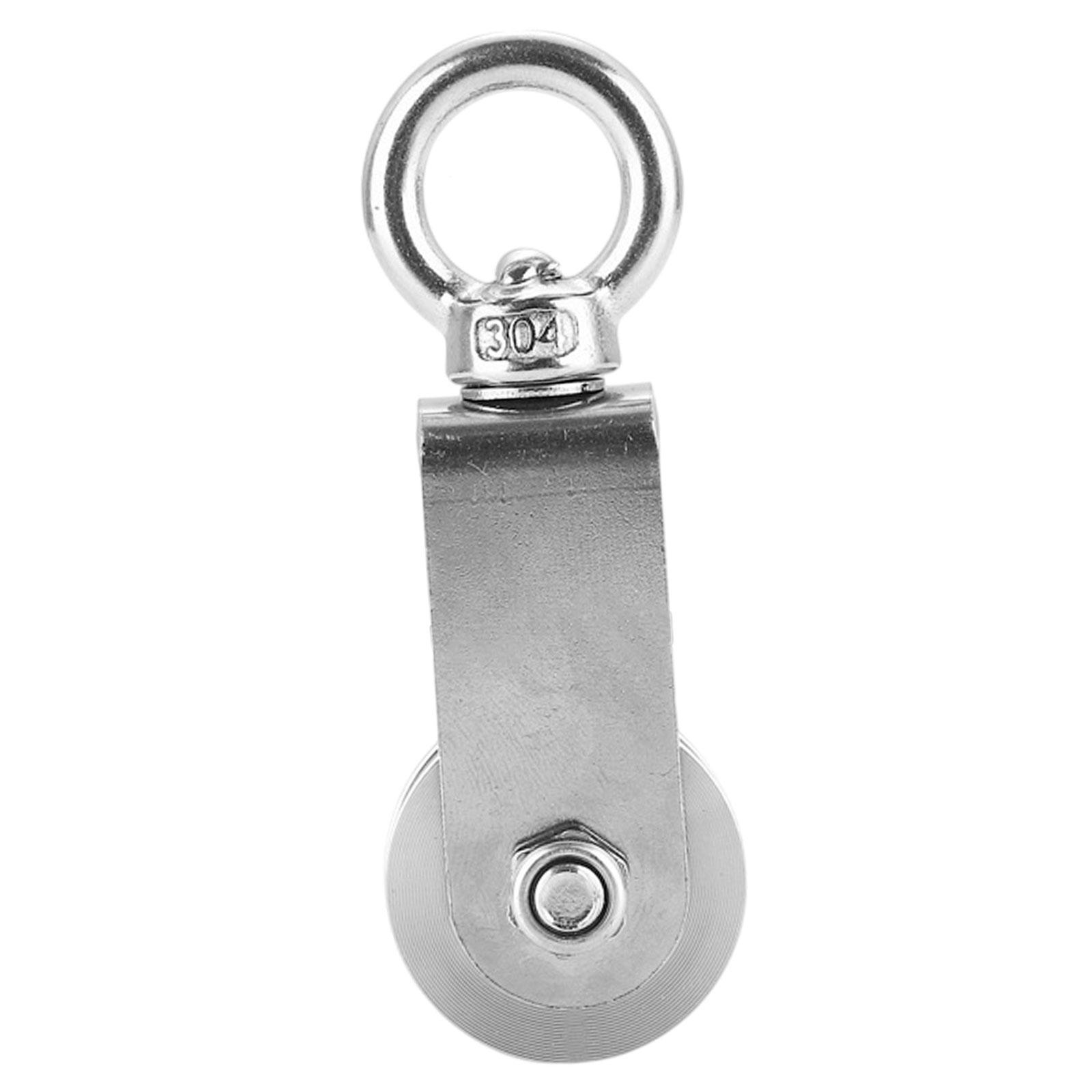 Home Gym Pulley System - Stainless Steel Cable Pulley for Lifting