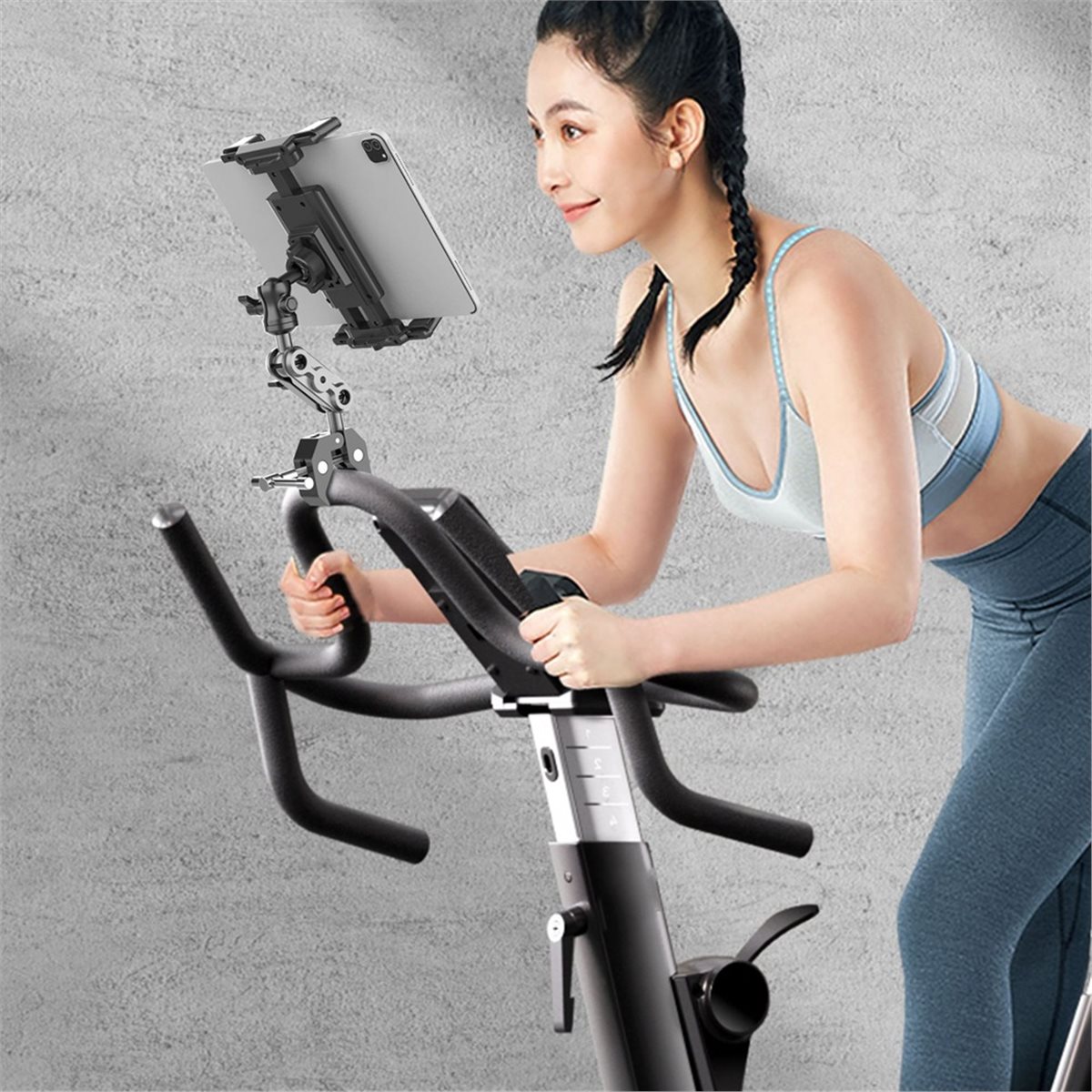 AA86 Tablet Holder for Treadmi - Home Gym Video review and price