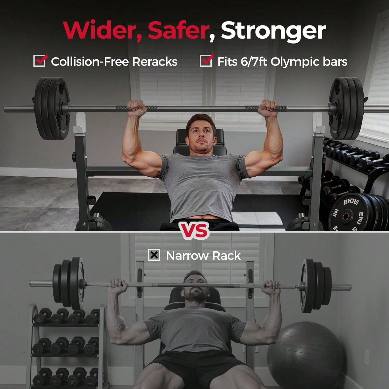 FLYBIRD Adjustable Weight Benc - Home Gym Weight Bench review and price