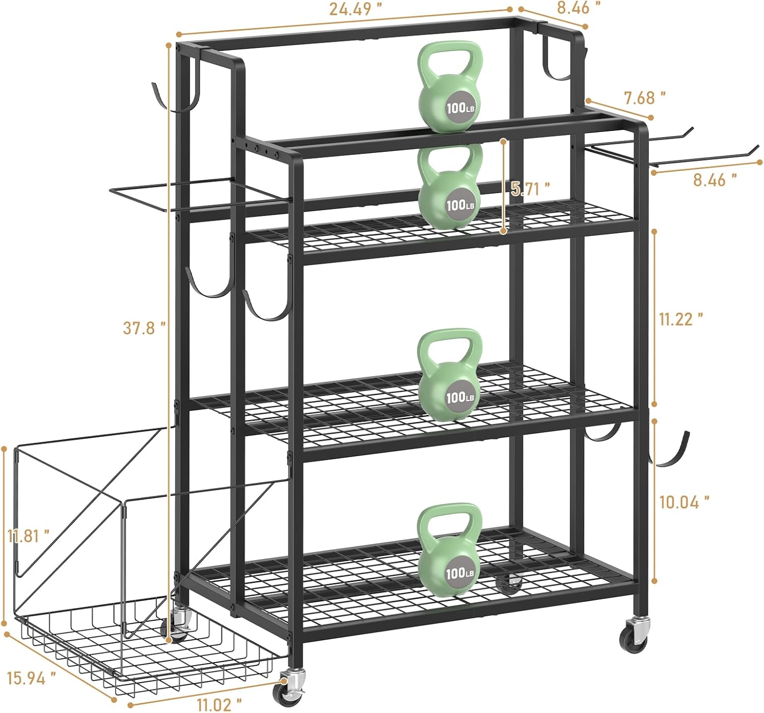 Home Gym Storage, No Material  - Home Gym Gym Equipment review and price