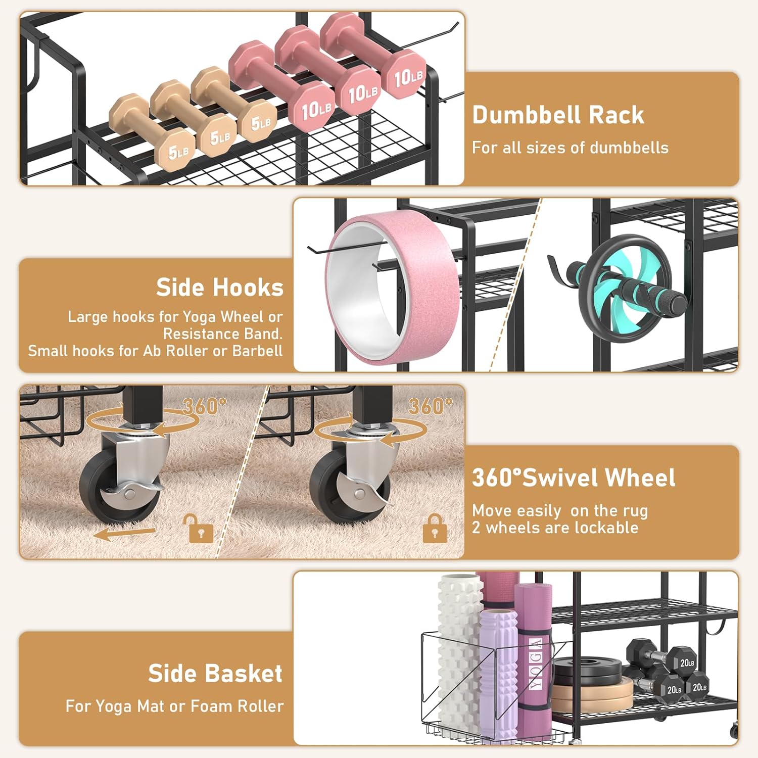 Home Gym Storage, No Material  - Home Gym Gym Equipment review and price