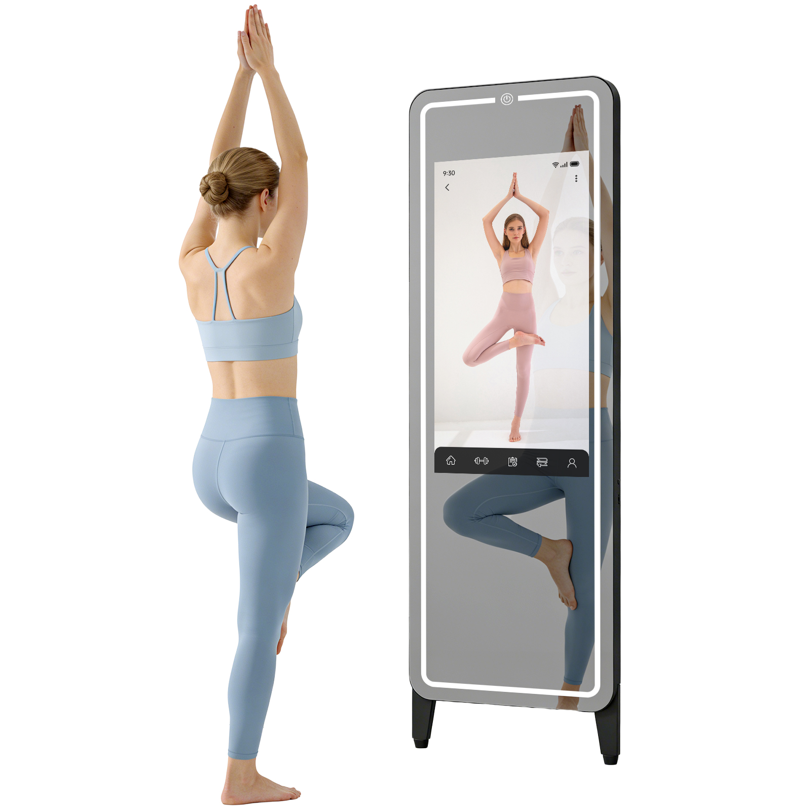 Smart Gym Mirror for Home Work - Home Gym Video review and price