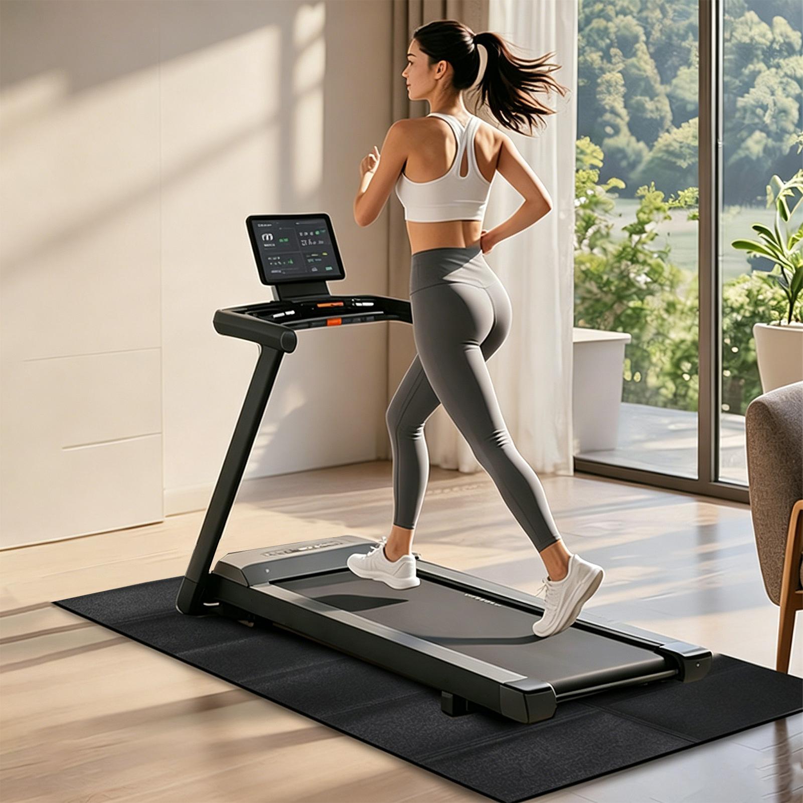 Treadmill Mat Vibration Absorb - Home Gym Gym Equipment review and price
