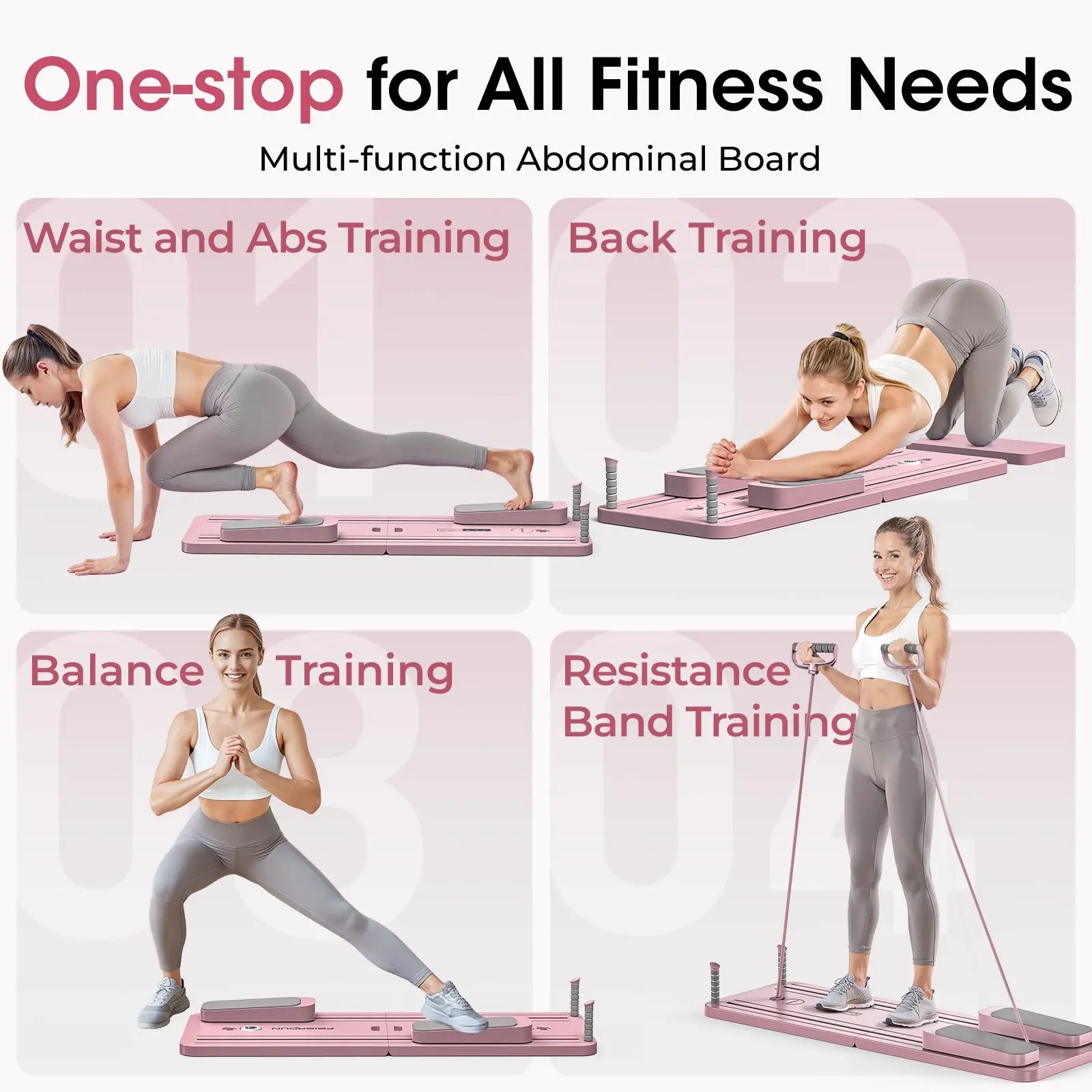 Foldable Pilates Board Multifu - Home Gym Leg Machine review and price