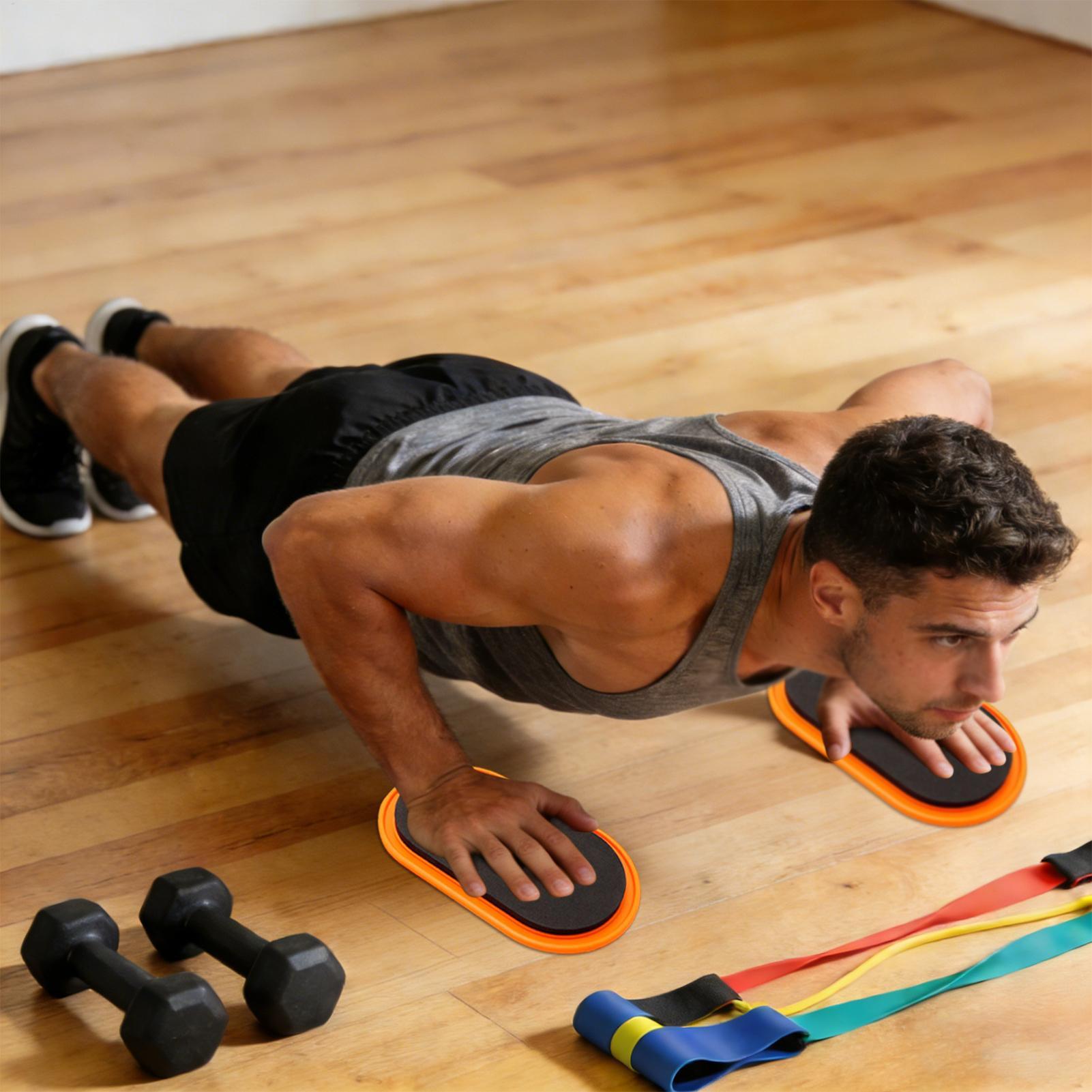 Workout Sliders Disc Oval Shap - Home Gym Gym Equipment review and price