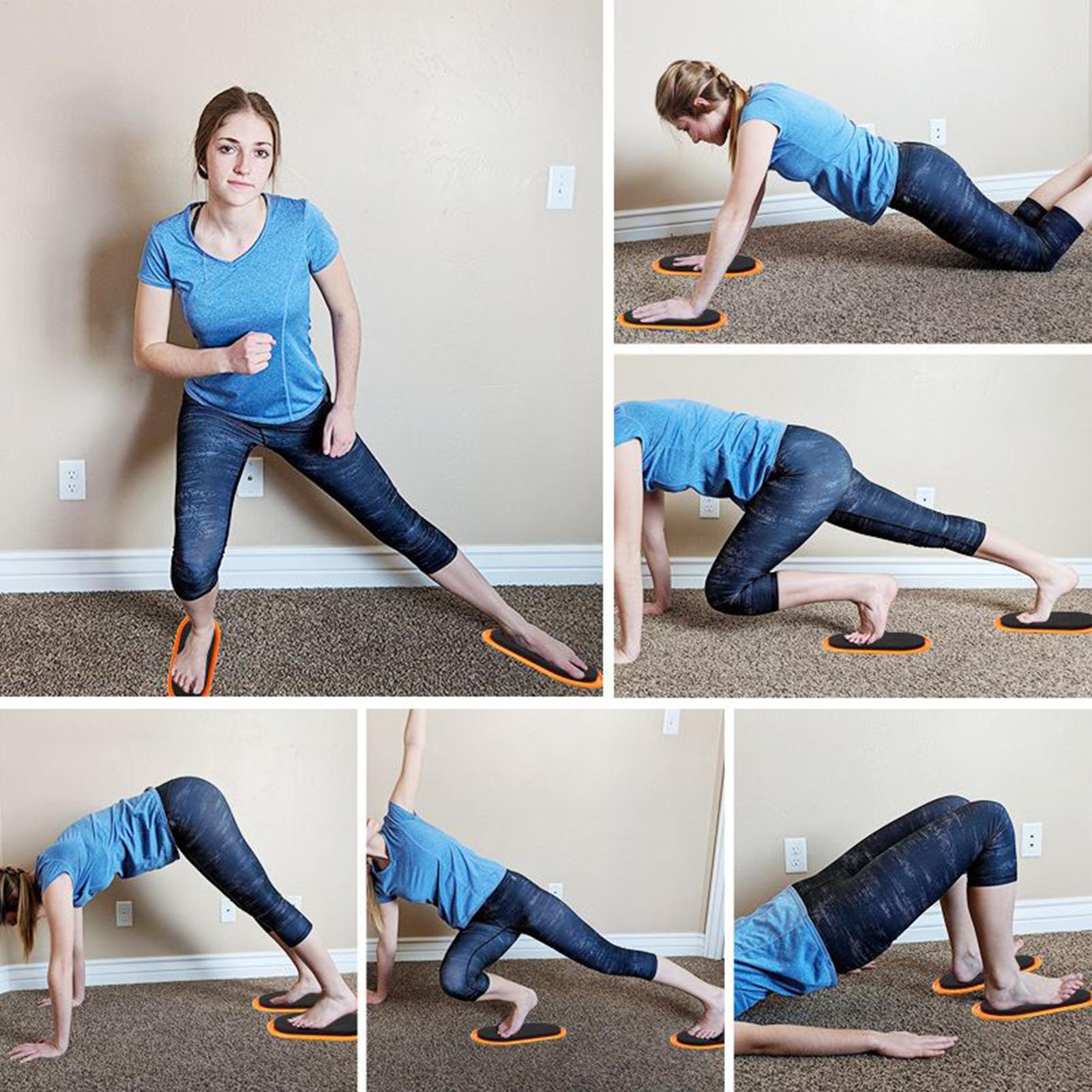 Workout Sliders Disc Oval Shap - Home Gym Gym Equipment review and price