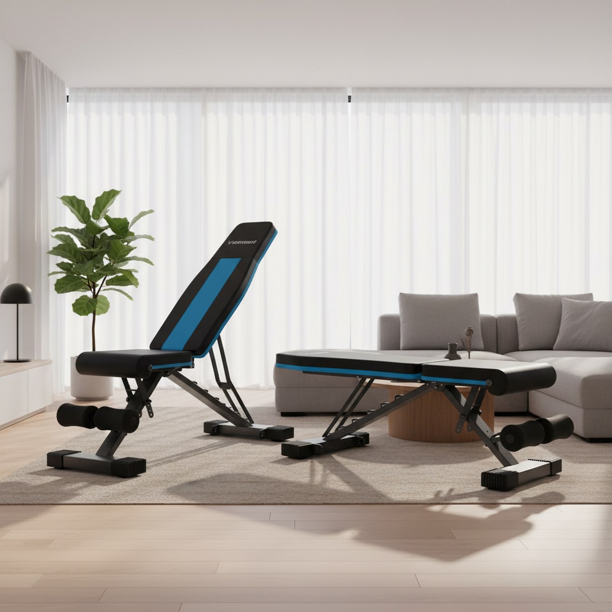 Adjustable Foldable Weight Ben - Home Gym Weight Bench review and price