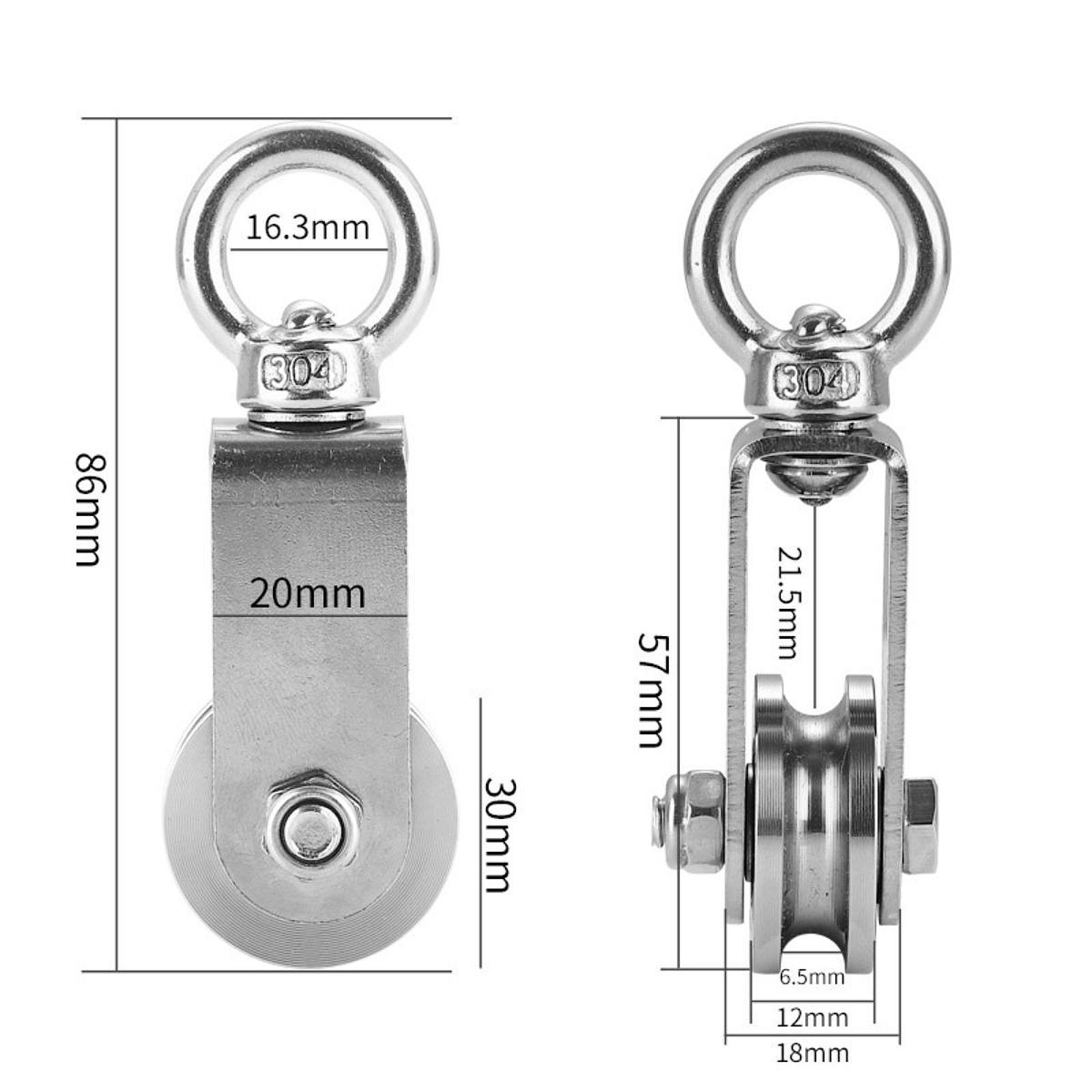 Stainless Steel Cable Pulley f - Home Gym Pulley System review and price