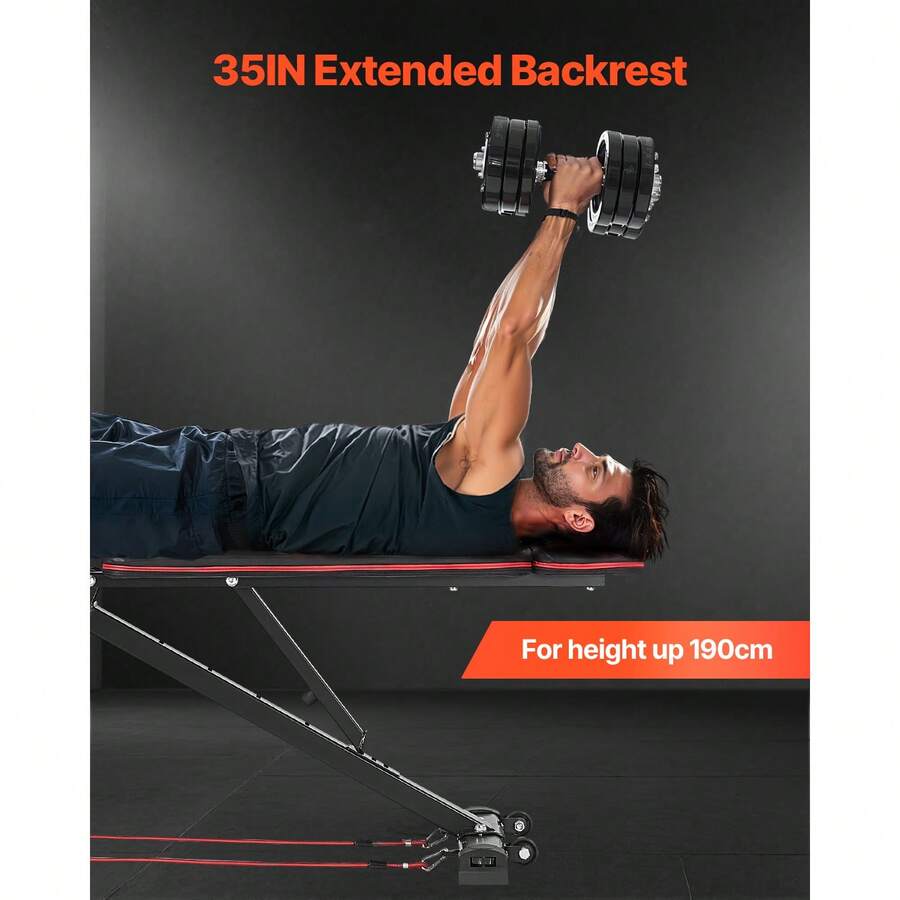 Weight Bench, 800lbs Adjustabl - Home Gym Weight Bench review and price