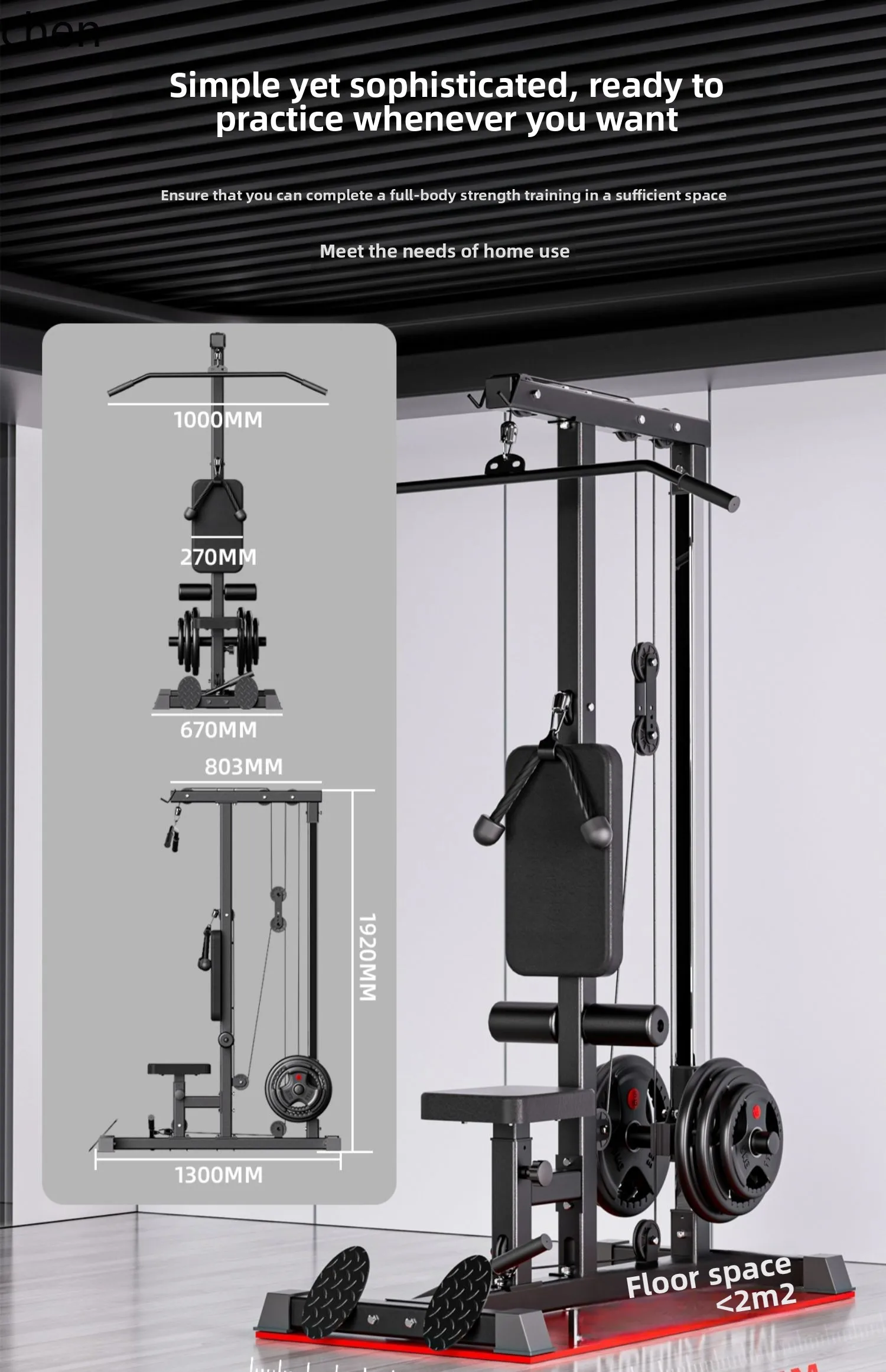 YY- Pull Down Trainer Home Sin - Home Gym One Machine review and price