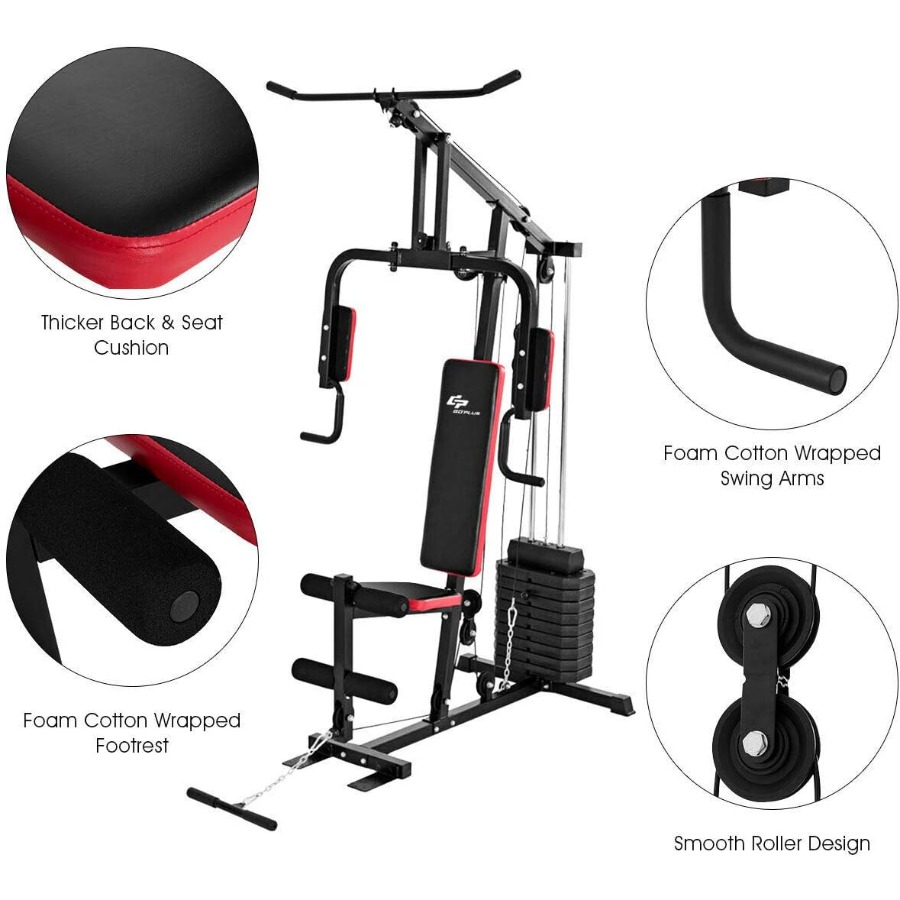Multifunction Home Gym System, - Home Gym Weight Machine review and price