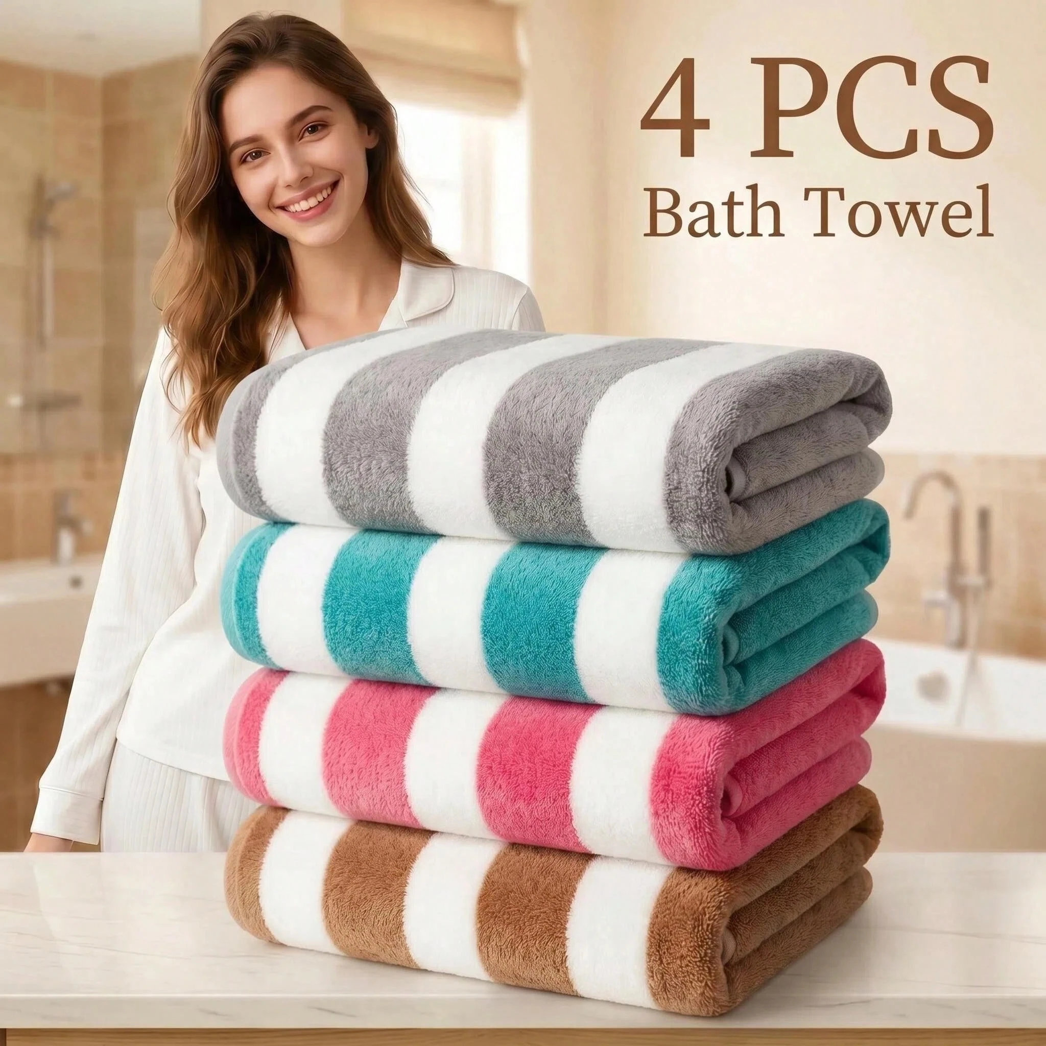 Ultra-Soft  Large Beach Towel  - Home Gym One Machine review and price