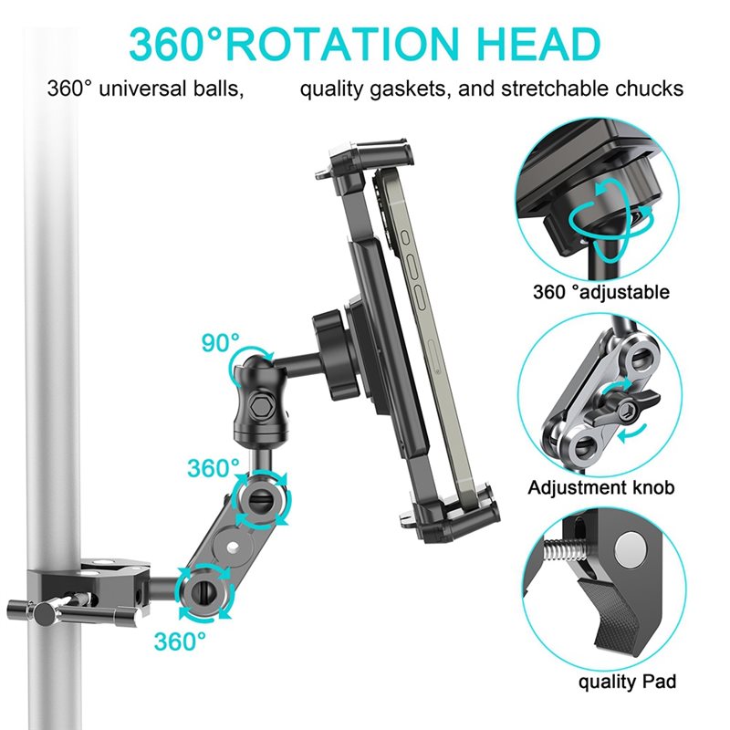 ABSK-Adjustable Phone Stand Fo - Home Gym Video review and price