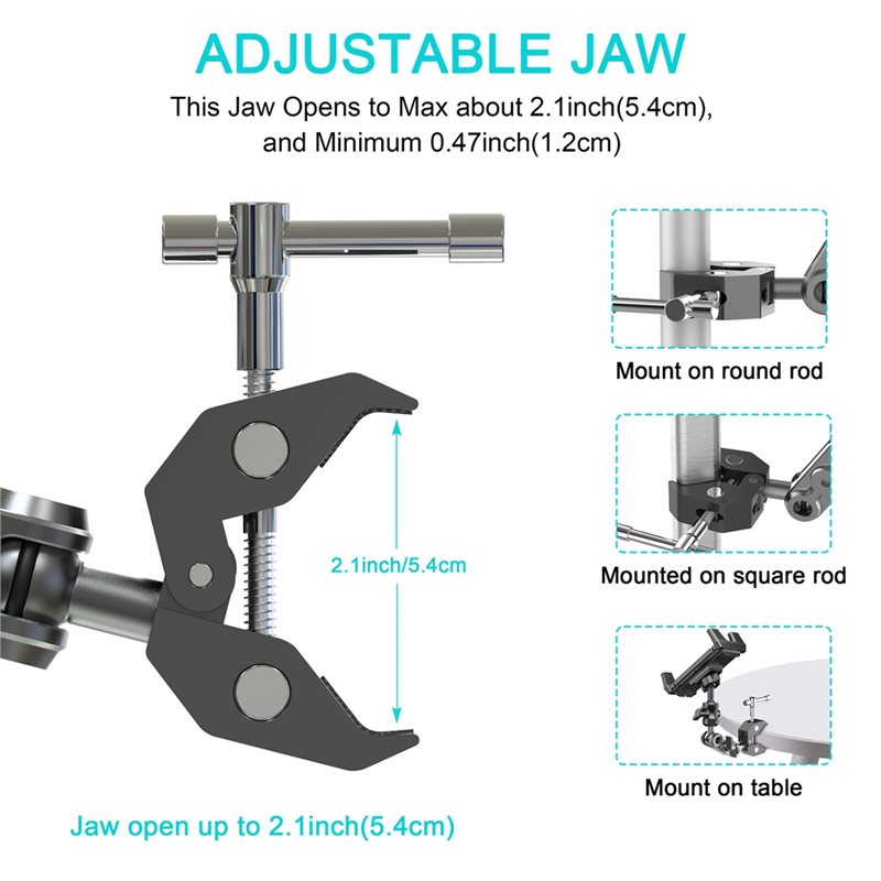 ABSK-Adjustable Phone Stand Fo - Home Gym Video review and price