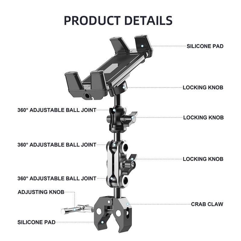 ABSK-Adjustable Phone Stand Fo - Home Gym Video review and price