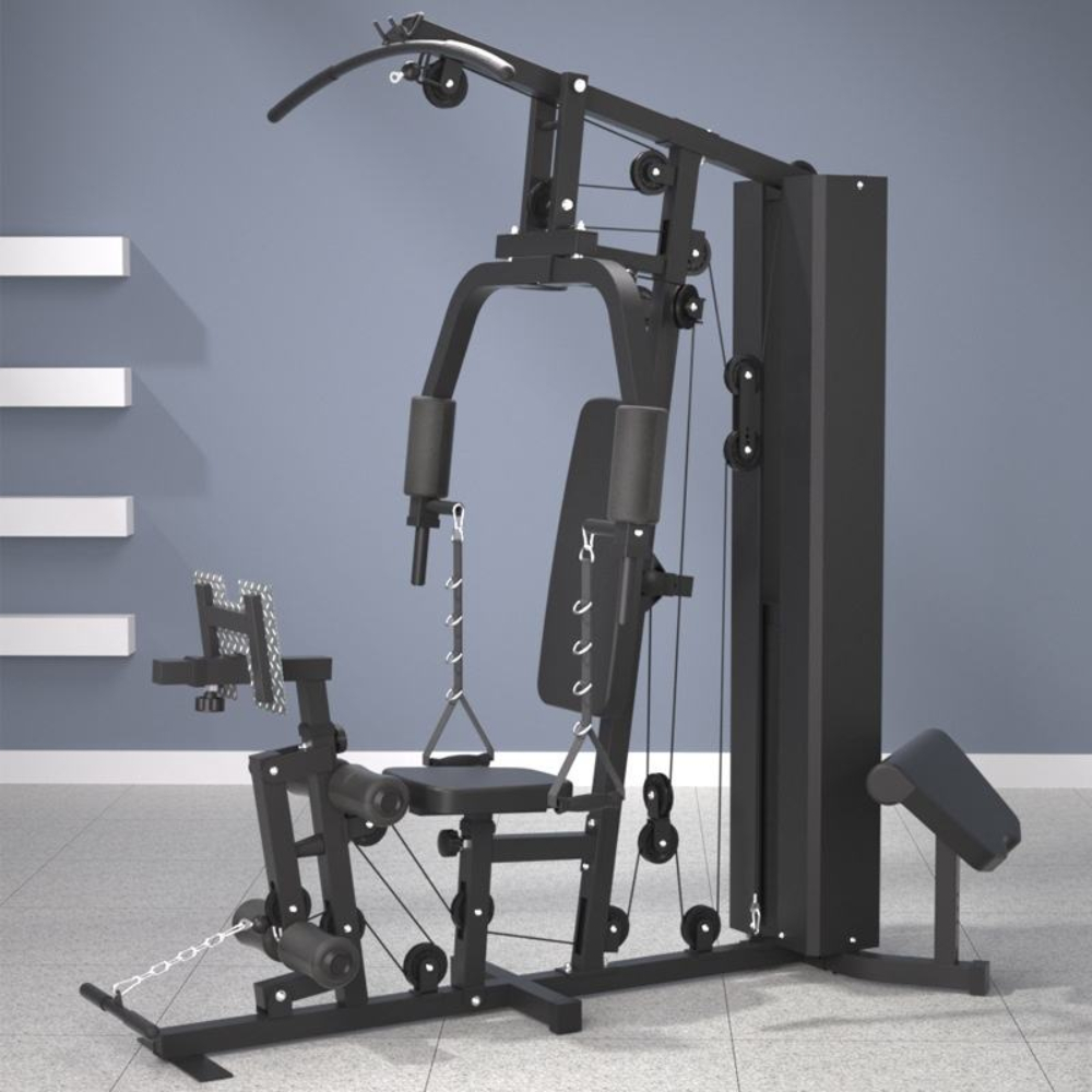 Multifunctional Home Gym Full  - Home Gym Pulley System review and price
