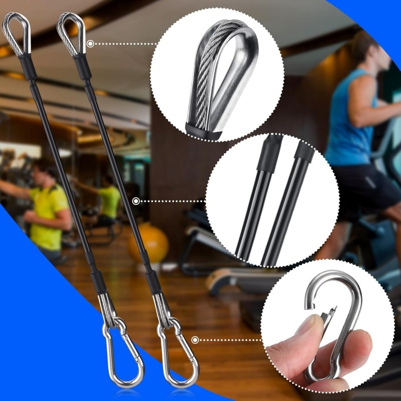 1/2Pcs 25cm Gym Cable Extensio - Home Gym Pulley System review and price